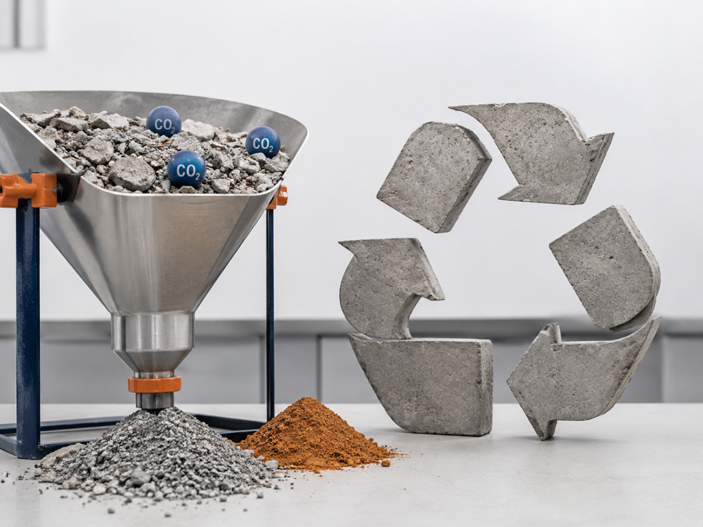 Reciclado de hormigón