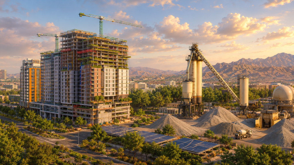Cemento edificación